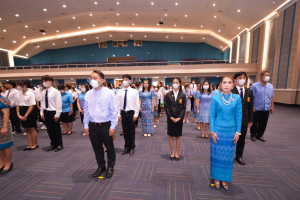 มรท. จัดพิธีถวายพระพรสมเด็จนางเจ้าสิริกิติ์ พระบรมราชินีนาถ พระบรมราชชนนีพันปีหลวง