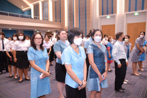 มรท. จัดพิธีถวายพระพรสมเด็จนางเจ้าสิริกิติ์ พระบรมราชินีนาถ พระบรมราชชนนีพันปีหลวง