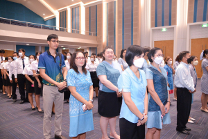 มรท. จัดพิธีถวายพระพรสมเด็จนางเจ้าสิริกิติ์ พระบรมราชินีนาถ พระบรมราชชนนีพันปีหลวง