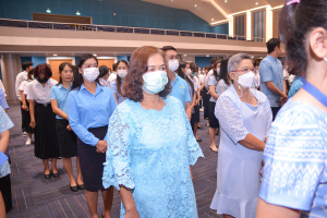 มรท. จัดพิธีถวายพระพรสมเด็จนางเจ้าสิริกิติ์ พระบรมราชินีนาถ พระบรมราชชนนีพันปีหลวง
