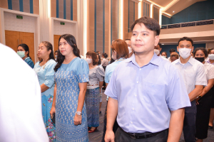 มรท. จัดพิธีถวายพระพรสมเด็จนางเจ้าสิริกิติ์ พระบรมราชินีนาถ พระบรมราชชนนีพันปีหลวง