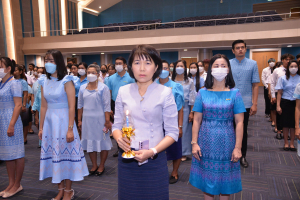 มรท. จัดพิธีถวายพระพรสมเด็จนางเจ้าสิริกิติ์ พระบรมราชินีนาถ พระบรมราชชนนีพันปีหลวง