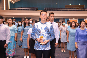 มรท. จัดพิธีถวายพระพรสมเด็จนางเจ้าสิริกิติ์ พระบรมราชินีนาถ พระบรมราชชนนีพันปีหลวง