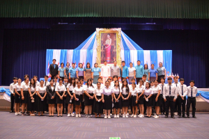 มรท. จัดพิธีถวายพระพรสมเด็จนางเจ้าสิริกิติ์ พระบรมราชินีนาถ พระบรมราชชนนีพันปีหลวง
