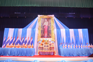 มรท. จัดพิธีถวายพระพรสมเด็จนางเจ้าสิริกิติ์ พระบรมราชินีนาถ พระบรมราชชนนีพันปีหลวง