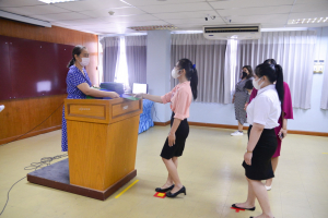 มรท. จัดฝึกซ้อมพิธีพระราชทานปริญญาบัตร ประจำปี พ.ศ.2566 เป็นวันที่ 2