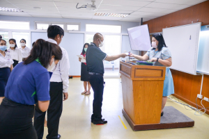 มรท. จัดฝึกซ้อมพิธีพระราชทานปริญญาบัตร ประจำปี พ.ศ.2566 เป็นวันที่ 2