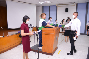 มรท. จัดฝึกซ้อมพิธีพระราชทานปริญญาบัตร ประจำปี พ.ศ.2566 เป็นวันที่ 2