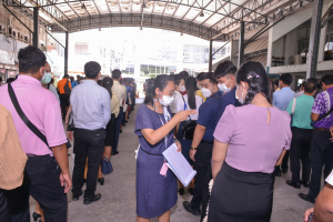 มรท. จัดฝึกซ้อมพิธีพระราชทานปริญญาบัตร ประจำปี พ.ศ.2566 เป็นวันที่ 2