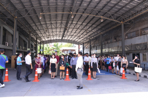 มรท. จัดฝึกซ้อมพิธีพระราชทานปริญญาบัตร ประจำปี พ.ศ.2566 เป็นวันที่ 2