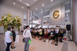 มรท. จัดฝึกซ้อมพิธีพระราชทานปริญญาบัตร ประจำปี พ.ศ.2566 เป็นวันที่ 2