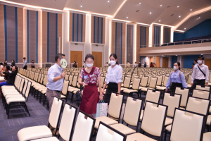 มรท. จัดฝึกซ้อมพิธีพระราชทานปริญญาบัตร ประจำปี พ.ศ.2566 เป็นวันที่ 2