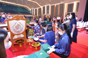 มรท. จัดฝึกซ้อมพิธีพระราชทานปริญญาบัตร ประจำปี พ.ศ.2566 เป็นวันที่ 2