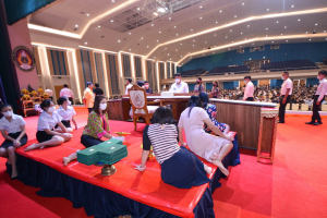 มรท. จัดฝึกซ้อมพิธีพระราชทานปริญญาบัตร ประจำปี พ.ศ.2566 เป็นวันที่ 2