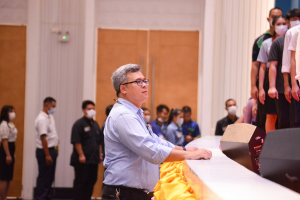 มรท. จัดฝึกซ้อมพิธีพระราชทานปริญญาบัตร ประจำปี พ.ศ.2566 เป็นวันที่ 2