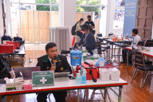 มรท. จัดซ้อมใหญ่พิธีพระราชทานปริญญาบัตร ประจำปี พ.ศ. 2566