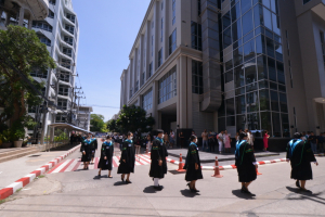 มรท. จัดซ้อมใหญ่พิธีพระราชทานปริญญาบัตร ประจำปี พ.ศ. 2566