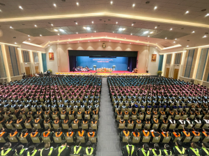 มรท. จัดซ้อมใหญ่พิธีพระราชทานปริญญาบัตร ประจำปี พ.ศ. 2566