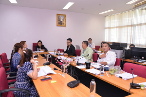 กองนโยบายและแผน สนอ. มรท. จัดนำเสนอแผนปฏิบัติการ ประจำปีงบประมาณ พ.ศ. 2567 ของหน่วยงานสังกัด มรท.