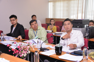 กองนโยบายและแผน สนอ. มรท. จัดนำเสนอแผนปฏิบัติการ ประจำปีงบประมาณ พ.ศ. 2567 ของหน่วยงานสังกัด มรท.