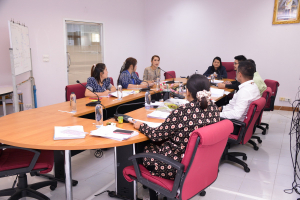 กองนโยบายและแผน สนอ. มรท. จัดนำเสนอแผนปฏิบัติการ ประจำปีงบประมาณ พ.ศ. 2567 ของหน่วยงานสังกัด มรท.