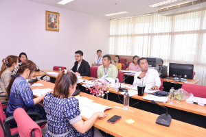 กองนโยบายและแผน สนอ. มรท. จัดนำเสนอแผนปฏิบัติการ ประจำปีงบประมาณ พ.ศ. 2567 ของหน่วยงานสังกัด มรท.