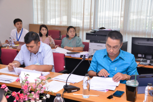 กองนโยบายและแผน สนอ. มรท. จัดนำเสนอแผนปฏิบัติการ ประจำปีงบประมาณ พ.ศ. 2567 ของหน่วยงานสังกัด มรท.