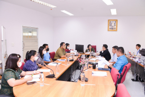 กองนโยบายและแผน สนอ. มรท. จัดนำเสนอแผนปฏิบัติการ ประจำปีงบประมาณ พ.ศ. 2567 ของหน่วยงานสังกัด มรท.