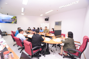 กองนโยบายและแผน สนอ. มรท. จัดนำเสนอแผนปฏิบัติการ ประจำปีงบประมาณ พ.ศ. 2567 ของหน่วยงานสังกัด มรท.