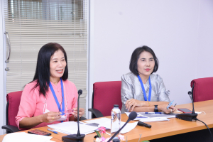 กองนโยบายและแผน สนอ. มรท. จัดนำเสนอแผนปฏิบัติการ ประจำปีงบประมาณ พ.ศ. 2567 ของหน่วยงานสังกัด มรท.