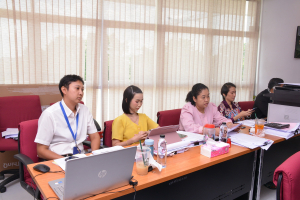 กองนโยบายและแผน สนอ. มรท. จัดนำเสนอแผนปฏิบัติการ ประจำปีงบประมาณ พ.ศ. 2567 ของหน่วยงานสังกัด มรท.