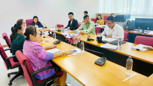 กองนโยบายและแผน สนอ. มรท. จัดนำเสนอแผนปฏิบัติการ ประจำปีงบประมาณ พ.ศ. 2567 ของหน่วยงานสังกัด มรท.