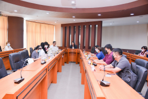 คลินิกเทคโนโลยี มรท. ให้การต้อนรับคณะผู้ตรวจเยี่ยมจาก กปว.สป.อว. ในโอกาสติดตามผลการดำเนินงานของคลินิกเทคโนโลยี มรท.