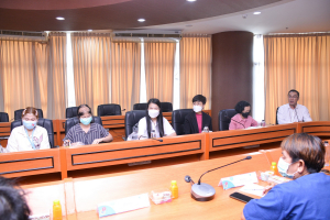 คลินิกเทคโนโลยี มรท. ให้การต้อนรับคณะผู้ตรวจเยี่ยมจาก กปว.สป.อว. ในโอกาสติดตามผลการดำเนินงานของคลินิกเทคโนโลยี มรท.