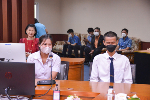 มรท. ให้การต้อนรับ ผวจ.ลพบุรี และนายกเหล่ากาชาด ในโอกาสเยี่ยมนักศึกษาทุนในพระราชานุเคราะห์สมเด็จพระกนิษฐาธิราชเจ้า กรมสมเด็จพระเทพรัตนราชสุดาฯ สยามบรมราชกุมารี