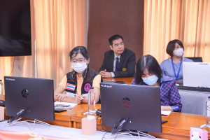 มรท. ให้การต้อนรับ ผวจ.ลพบุรี และนายกเหล่ากาชาด ในโอกาสเยี่ยมนักศึกษาทุนในพระราชานุเคราะห์สมเด็จพระกนิษฐาธิราชเจ้า กรมสมเด็จพระเทพรัตนราชสุดาฯ สยามบรมราชกุมารี