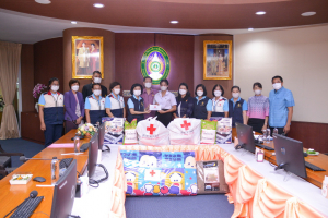 มรท. ให้การต้อนรับ ผวจ.ลพบุรี และนายกเหล่ากาชาด ในโอกาสเยี่ยมนักศึกษาทุนในพระราชานุเคราะห์สมเด็จพระกนิษฐาธิราชเจ้า กรมสมเด็จพระเทพรัตนราชสุดาฯ สยามบรมราชกุมารี