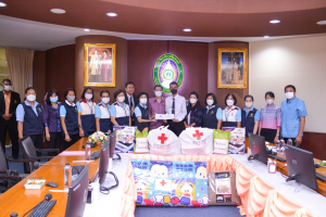 มรท. ให้การต้อนรับ ผวจ.ลพบุรี และนายกเหล่ากาชาด ในโอกาสเยี่ยมนักศึกษาทุนในพระราชานุเคราะห์สมเด็จพระกนิษฐาธิราชเจ้า กรมสมเด็จพระเทพรัตนราชสุดาฯ สยามบรมราชกุมารี