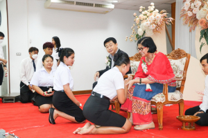 คณะวิทยาการจัดการจัดโครงการสร้างเสริมความรัก ความสามัคคี มุทิตาคารวะ และถอดประสบการณ์แลกเปลี่ยนเรียนรู้ Happy Work Place