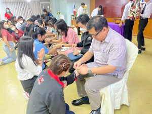 คณะวิทยาการจัดการจัดปัจฉิมนิเทศ นศ.ฝึกประสบการณ์วิชาชีพ ภาคพิเศษ ภาคการศึกษาฤดูร้อน ปีการศึกษา 2565