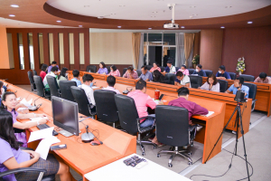 การประชุม คกก.ดำเนินงานฝ่ายกิจกรรมและพิธีการงานทำบุญวันสถาปนามหาวิทยาลัย ครบรอบ 103 ปี และงานมุทิตาจิตเกษียณอายุราชการ ประจำปี พ.ศ. 2566 ครั้งที่ 1/66
