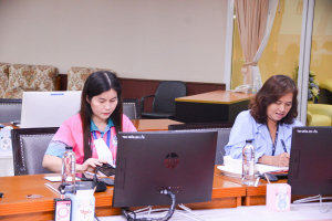 บ.วิชั่นเน็ต เข้ารายงานผลการดำเนินงานโปรแกรมระบบบริการการศึกษาฯ