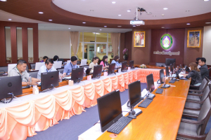 บ.วิชั่นเน็ต เข้ารายงานผลการดำเนินงานโปรแกรมระบบบริการการศึกษาฯ