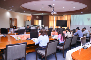 บ.วิชั่นเน็ต เข้ารายงานผลการดำเนินงานโปรแกรมระบบบริการการศึกษาฯ