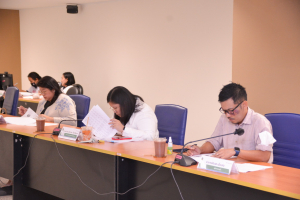 การประชุมหัวหน้าภาค-หัวหน้าสาขาวิชา และ คกก.ทวนสอบมาตรฐานฯ มนส. ครั้งที่ 9/66