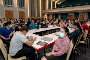 คณะครุศาสตร์ จัดอบรมพัฒนาศักยภาพครูและบุคลากรทางการศึกษาด้วยกระบวนการคิดเชิงออกแบบ