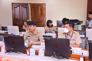 กองนโยบายและแผน จัดนำเสนอผลการดำเนินงานโครงการภายใต้โครงการยุทธศาสตร์ มรภ.เพื่อการพัฒนาท้องถิ่น ประจำปีงบประมาณ พ.ศ. 2566
