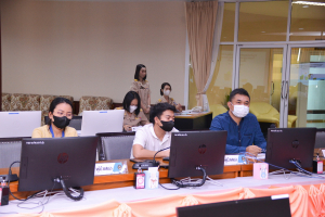 กองนโยบายและแผน จัดนำเสนอผลการดำเนินงานโครงการภายใต้โครงการยุทธศาสตร์ มรภ.เพื่อการพัฒนาท้องถิ่น ประจำปีงบประมาณ พ.ศ. 2566