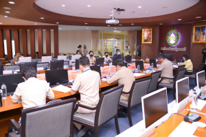 กองนโยบายและแผน จัดนำเสนอผลการดำเนินงานโครงการภายใต้โครงการยุทธศาสตร์ มรภ.เพื่อการพัฒนาท้องถิ่น ประจำปีงบประมาณ พ.ศ. 2566