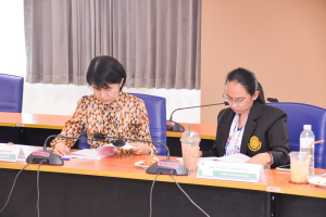 การประชุม คกก.ประจำคณะมนุษยศาสตร์และสังคมศาสตร์ ครั้งที่ 9/66